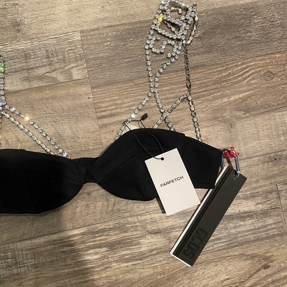 GCDS-BLING JERSEY BRA NWT - Picture 11 of 12